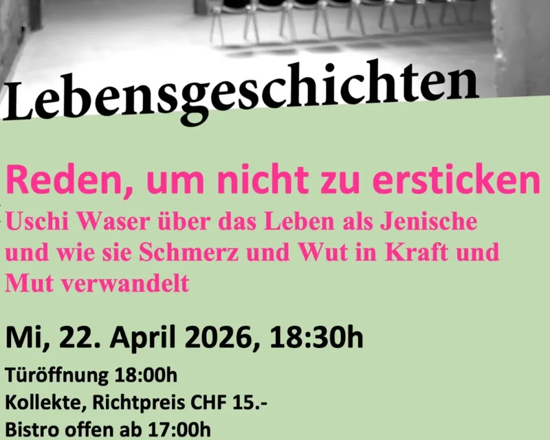 Gespräch: Lebensgeschichten - Reden, um nicht zu ersticken